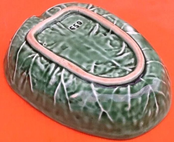 Coupelle / Ravier Céramique forme feuille de choux - photo numéro 3