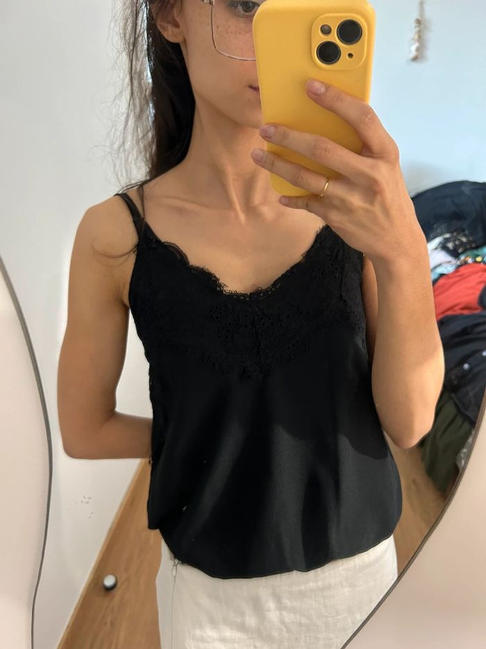 Top dentelle à bretelles vintage - photo numéro 6