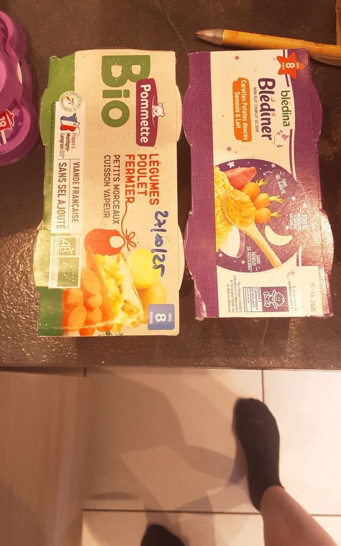 42 repas bébé petits pots repas préparés et bledines - photo numéro 6