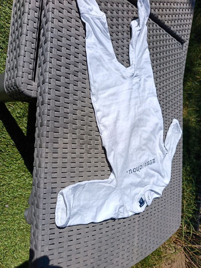 Pyjama grenouillère léger fin très bon état Kiabi 3 mois 62 cm. - photo numéro 3