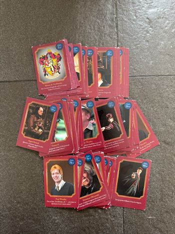 Lot de cartes Harry Potter 