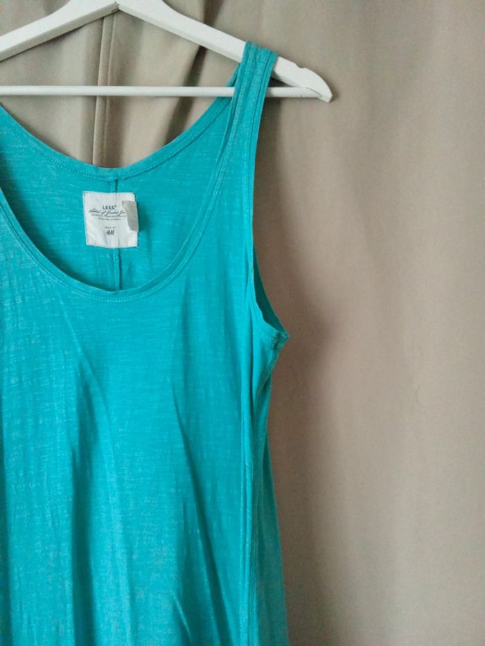 Robe de plage turquoise taille 40 - photo numéro 3