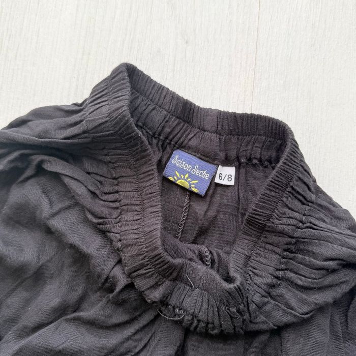 Pantalon Saison Sèche 6/8 ans en rayon et broderies - photo numéro 4