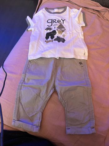 Ensemble pantalon + t-shirt Obaibi