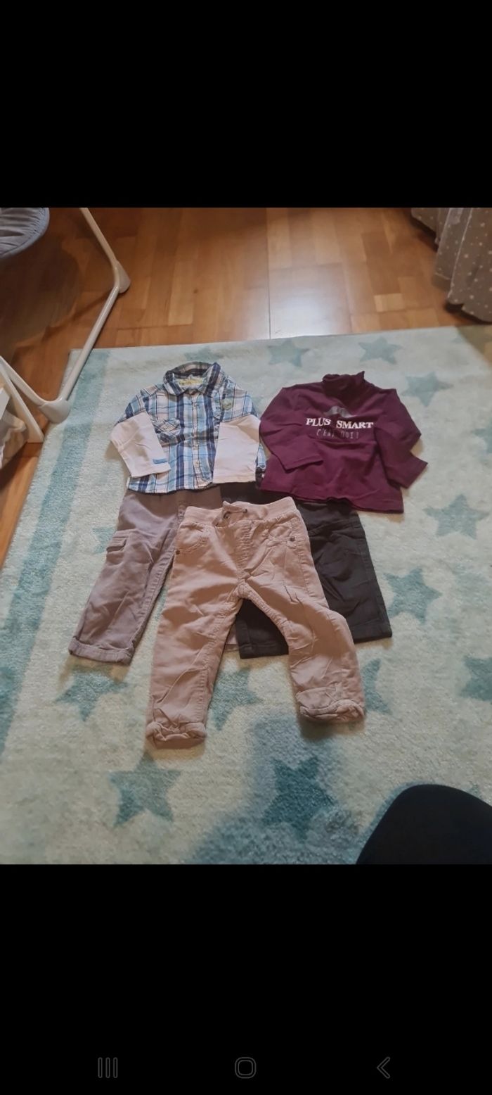 Lot vêtements 18mois