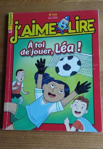 Magazine J'aime Lire - A toi de jouer, Léa !