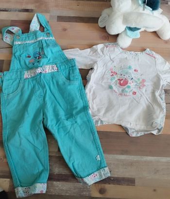 Ensemble sergent major taille 18 mois