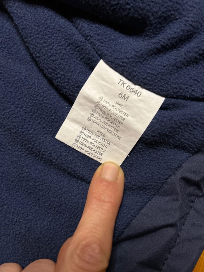 Parka Tom&kiddy 6M bleu marine - photo numéro 5