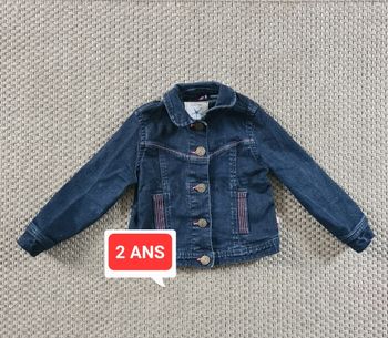 Veste en jean fille - 24 mois