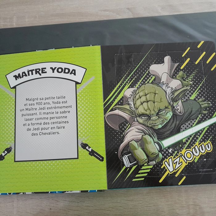 grand livre puzzle star wars - photo numéro 2