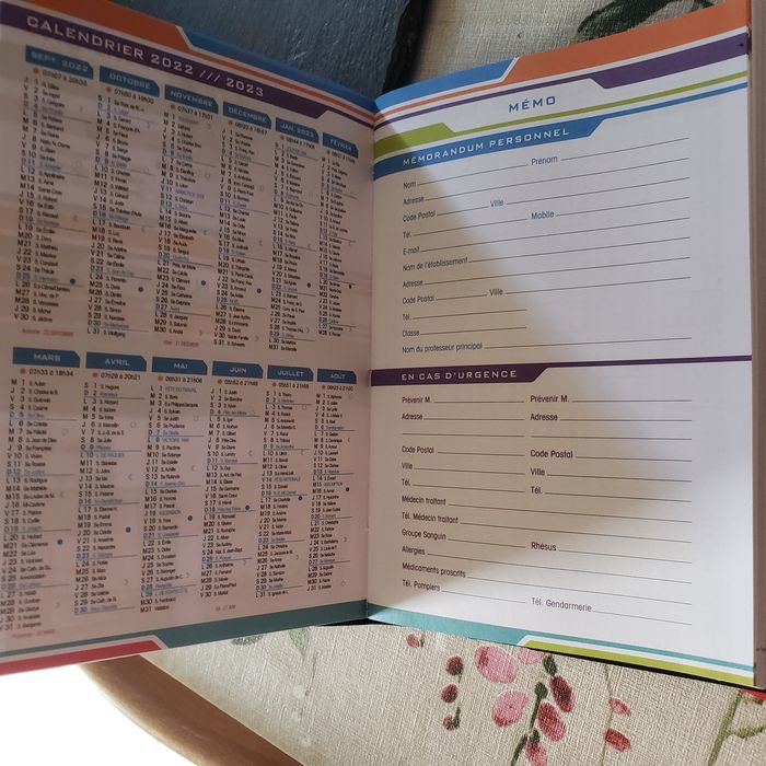 Agenda scolaire 2022/2023 - photo numéro 5