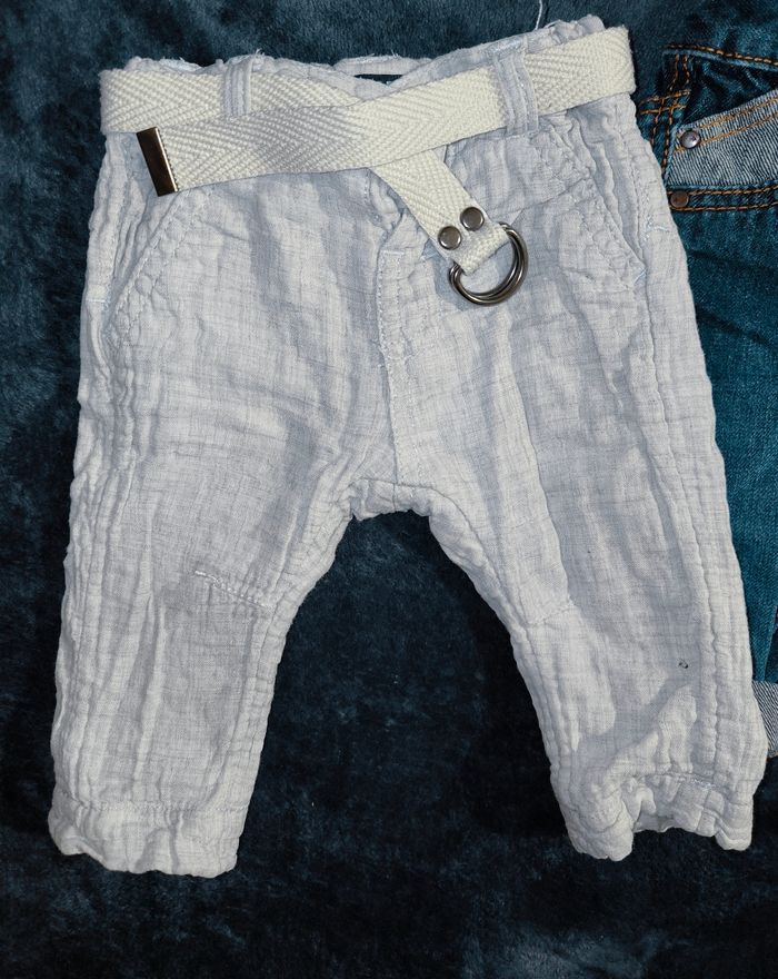 Lot de 3 pantalons bébé garçon 2 Kiabi + 1 TAO - photo numéro 2