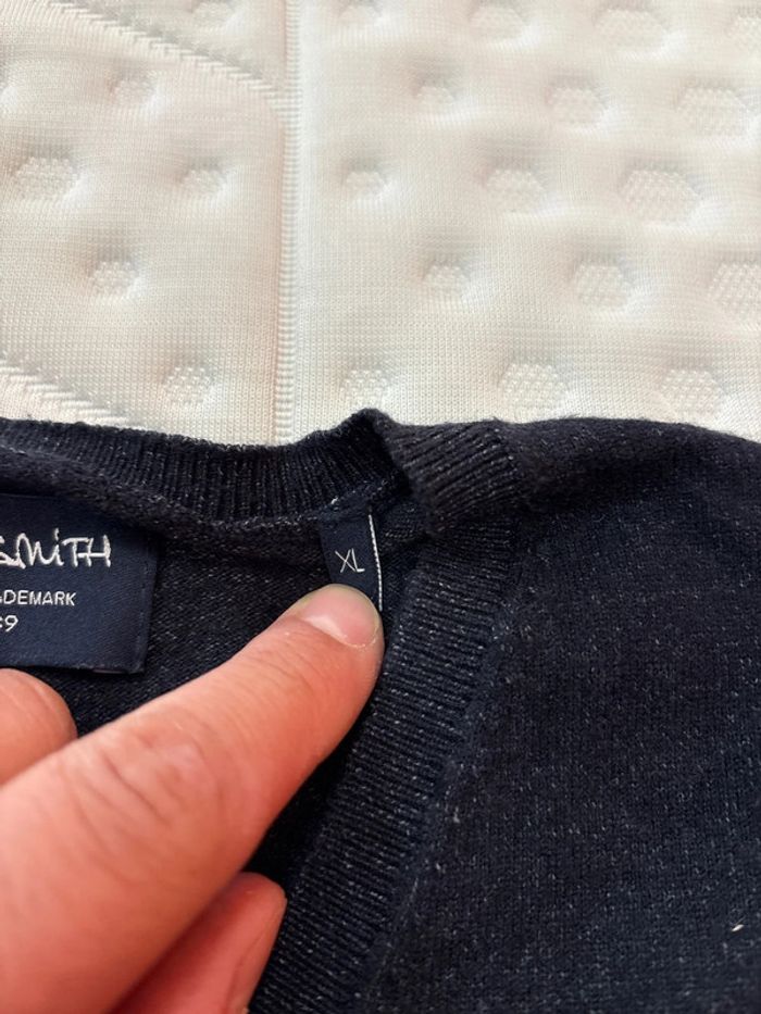 Pull pour homme col V Teddy smith taille xl - photo numéro 4