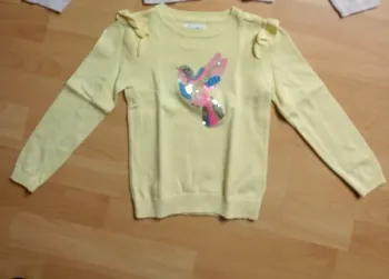 Pull jaune 6 ans