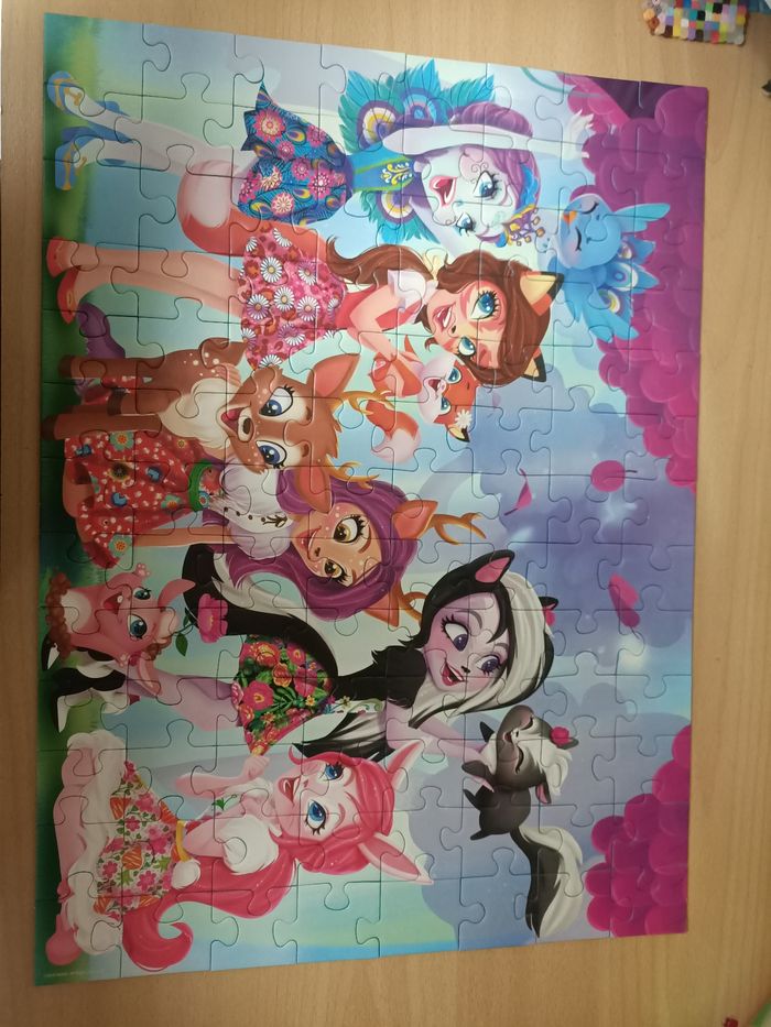 Puzzle 100 pièces enchantimals - photo numéro 2