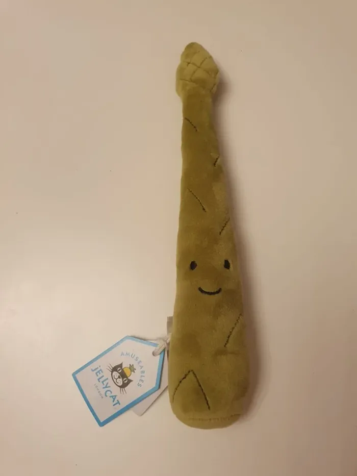 Asparagus jellycat plush