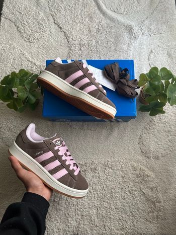 Adidas Campus Rose & Marron Neuf Avec Boîte et Étiquettes !