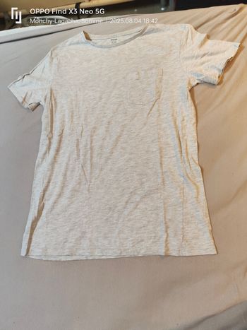 T-shirt S-16 ans-164-176cm Kiabi Réduction jusqu'à -70%