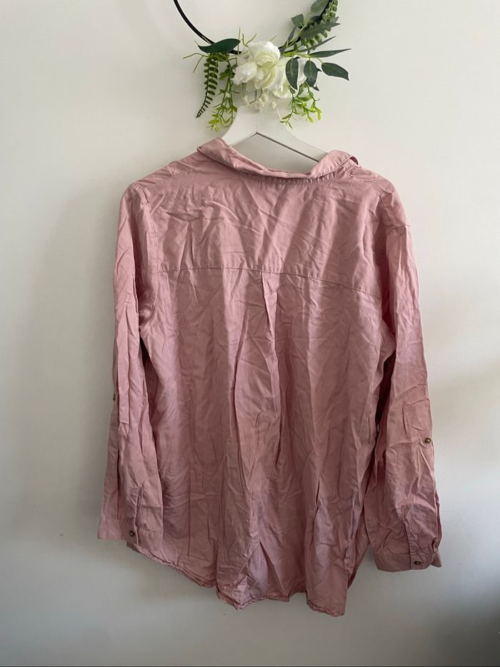 🌸Blouse manches longues vieux rose taille 46 Kiabi 🌸 - photo numéro 2