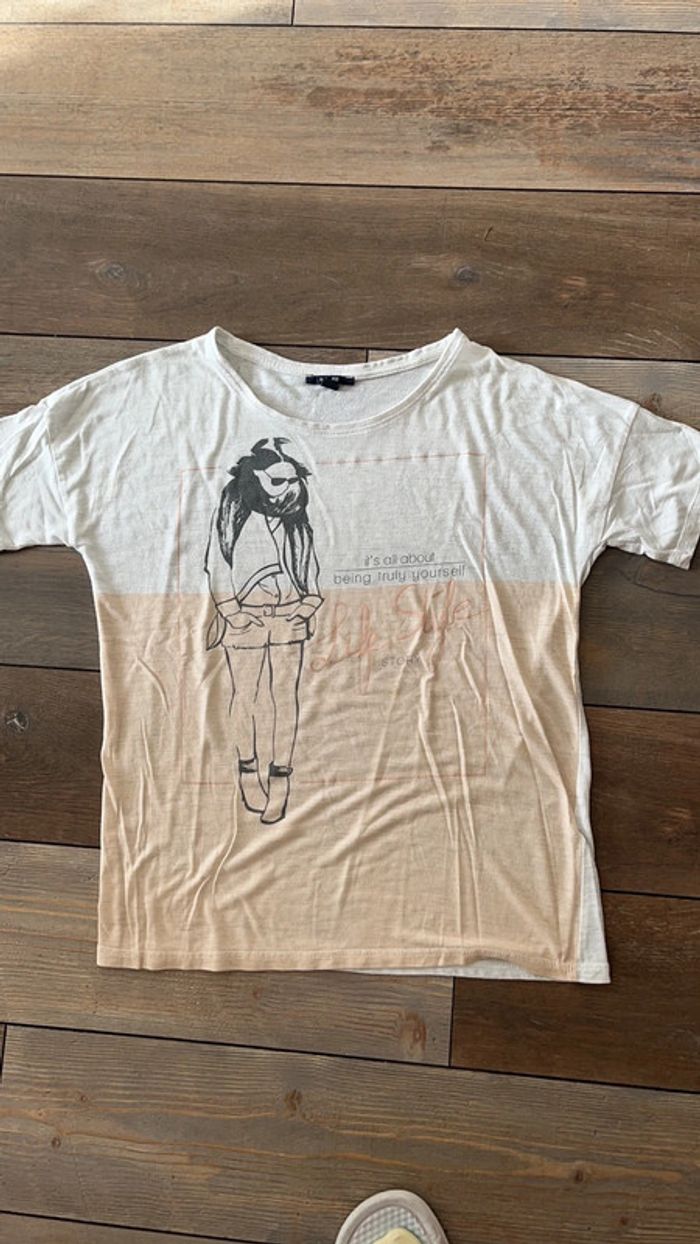 Tee shirt manches courtes