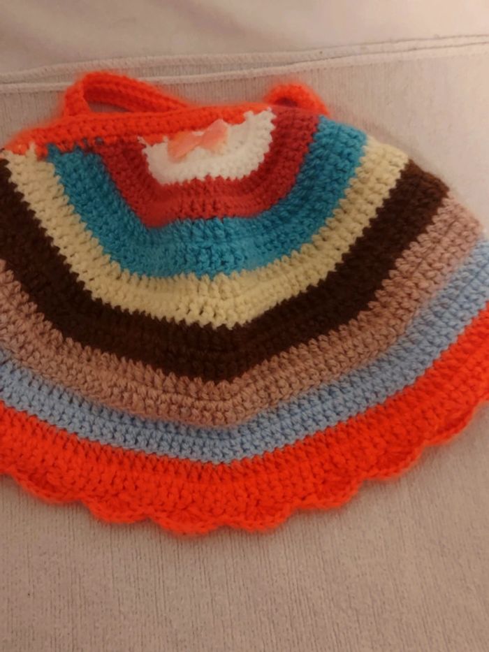 Débardeur au crochet
