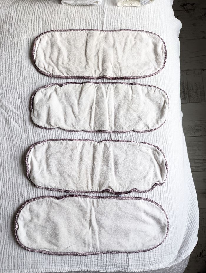 🧺 Lot de 42 inserts / absorbants pour couches lavables – Hamac, Petit Pea, Geffen, Milovia, ... - photo numéro 6