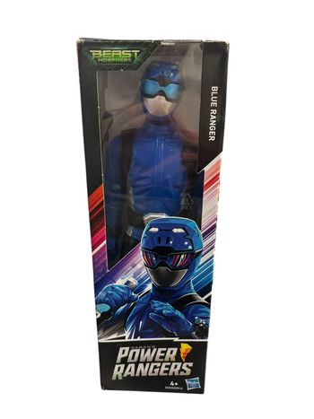 Figurine Saban’s Power Rangers Beast Morphers Blue Ranger 30 cm Hasbro neuf