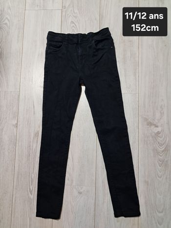 Jeans skinny 11/12 ans 152cm denim&co