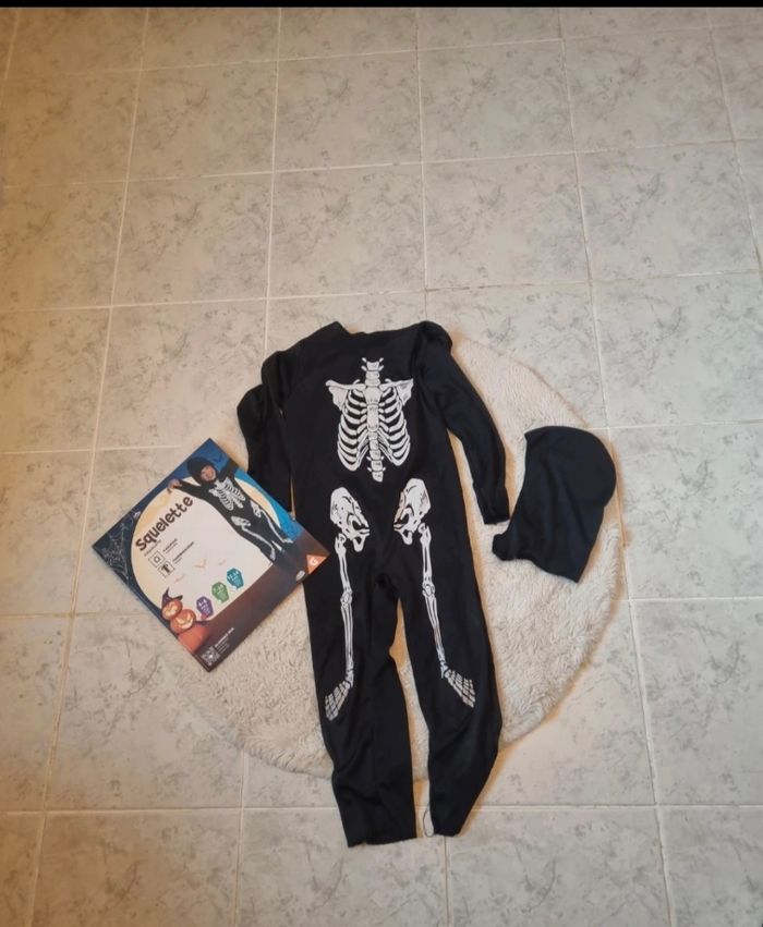 Déguisement squelette Halloween