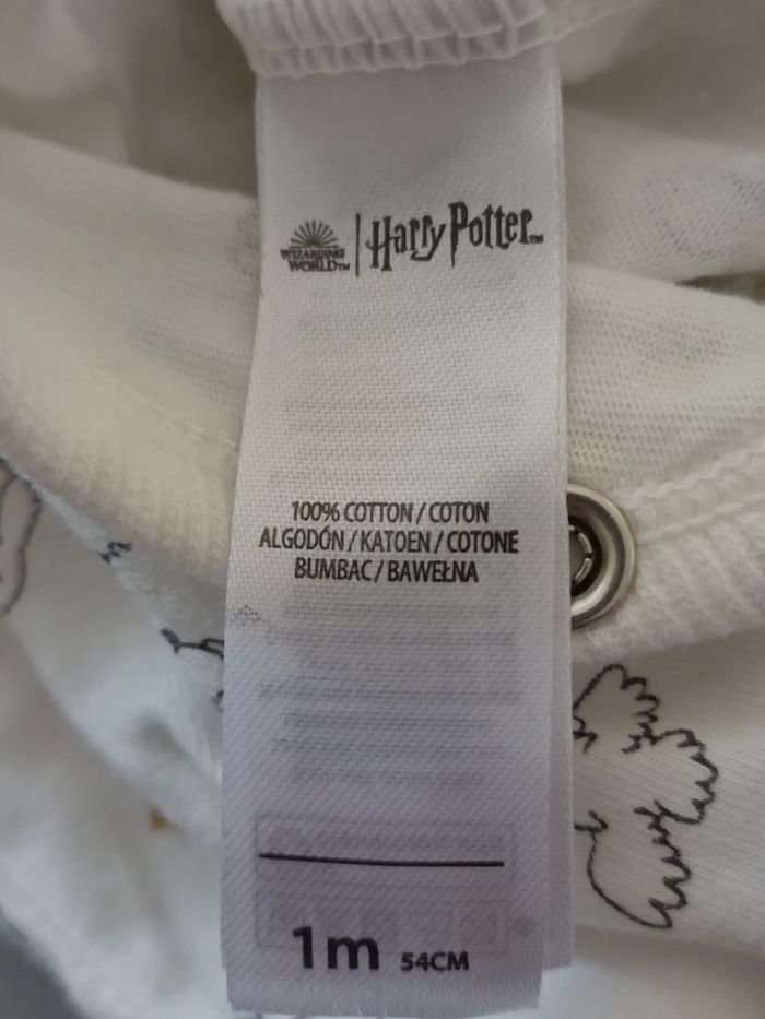 Pyjama 1 mois Harry Potter neuf + chaussettes assorties - photo numéro 9