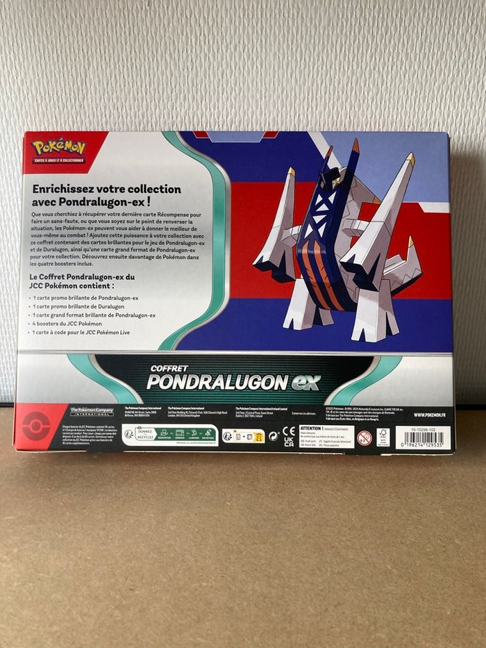 Pokemon - Coffret Pondralugon Ex - Scellé - photo numéro 2