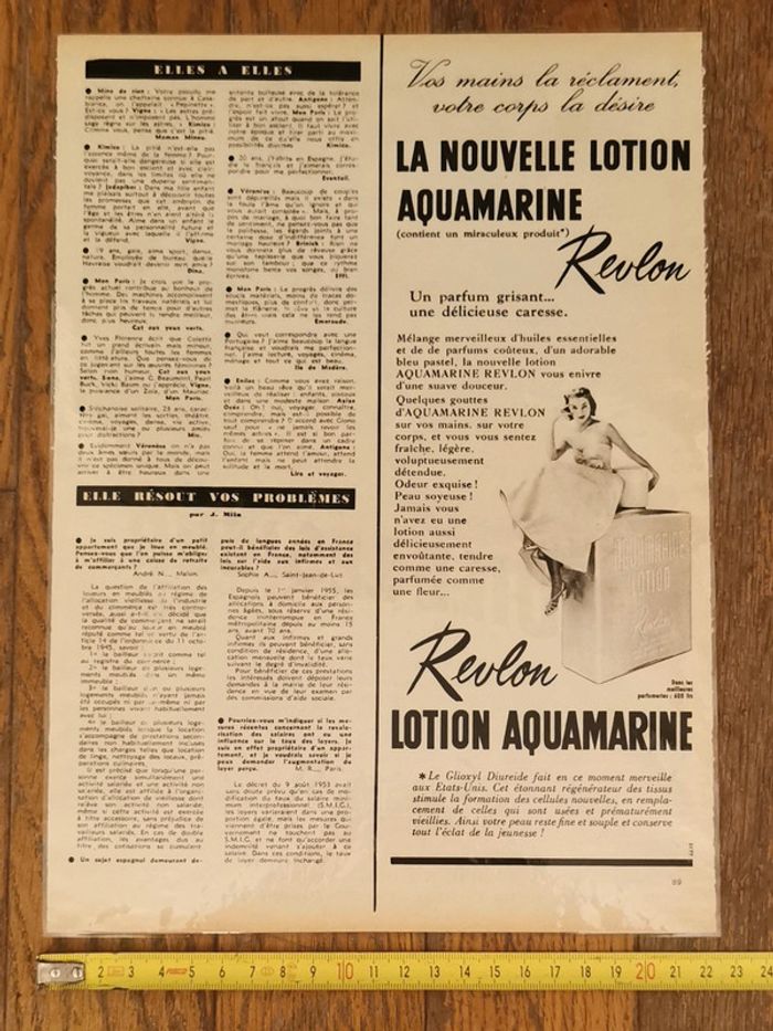 Ancienne publicité plastifiée huile lesieur années 50 Vintage - photo numéro 2