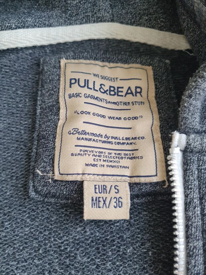 Veste sweat unisexe Pull and Bear S - photo numéro 2