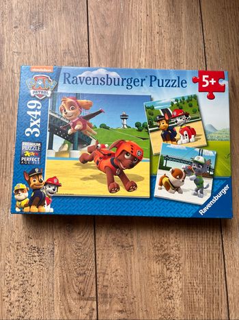 Puzzle pat patrouille 3 x49 pièces 5 ans