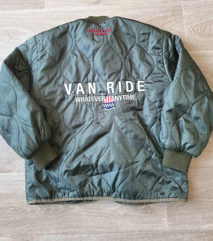 Veste aviateur style bombers taille 10 ans - photo numéro 2