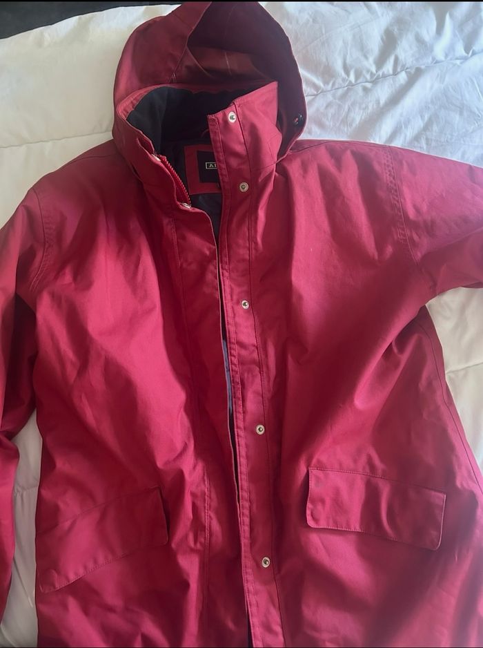 Manteau parka homme rouge Aigle Taille M
