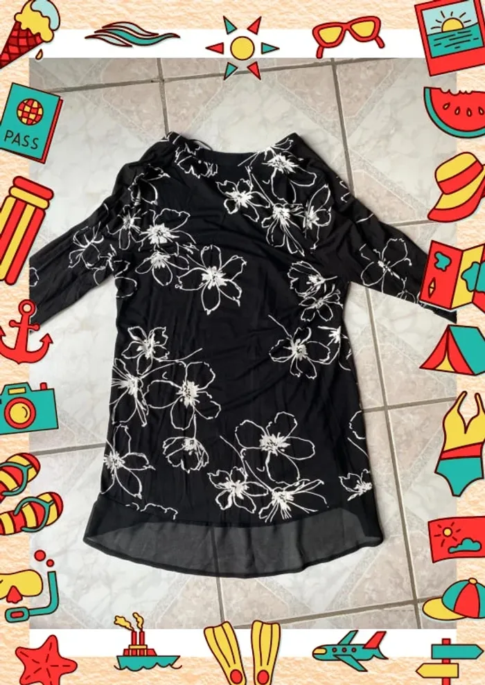 Blouse manches longues roman - photo numéro 5