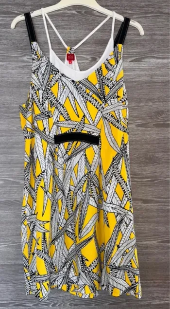 Robe miss Captain tortue 38 tbe  jaune et noir Maison Captain