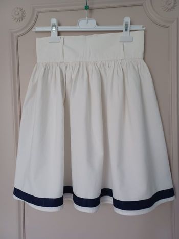 Jupe blanche vintage taille 36