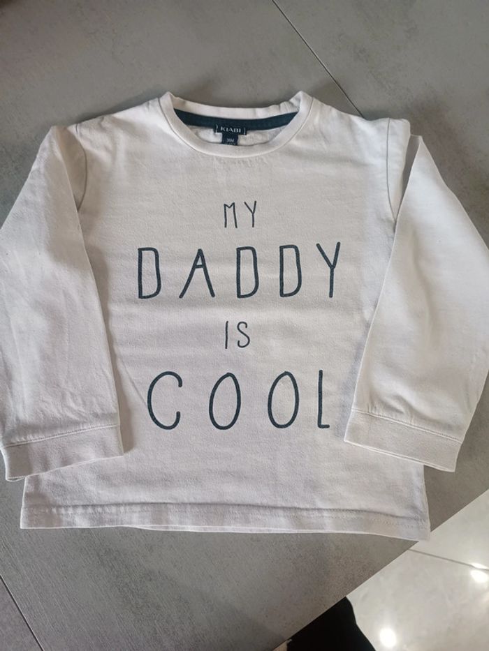 Tee shirt manches longues Kiabi 36 mois