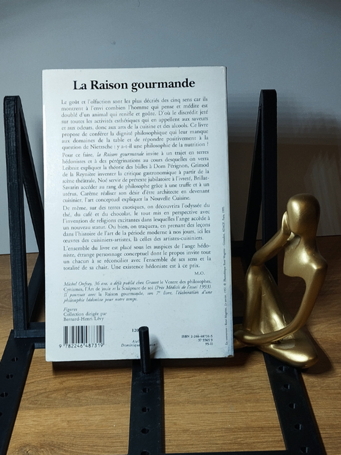 Livre Philosophique La raison gourmande de Michel Onfray - photo numéro 4