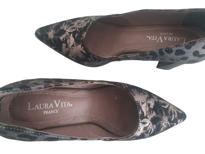 Escarpins Laura Vita - L'élégance Audacieuse & Artistique (T40)
- photo numéro 5