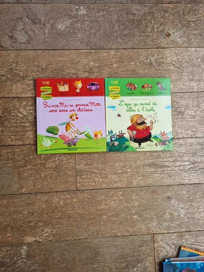 Livres j apprends à lire avec les images