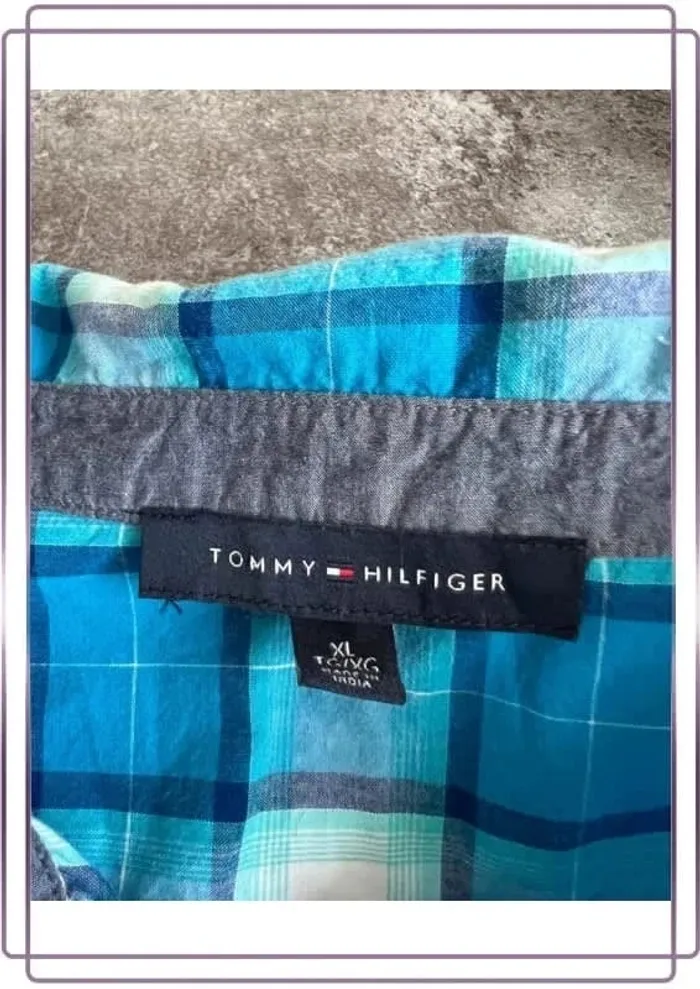Chemise homme Tommy Hilfiger XL - Men shirt - Herrenhemd - Camicia uomo - photo numéro 4