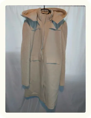 Manteau long laine femme Faconnable