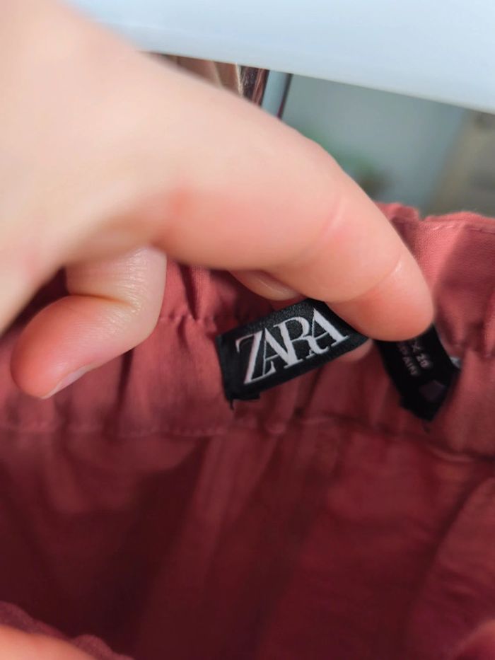 Pantalon femme -rose- chinos - photo numéro 3