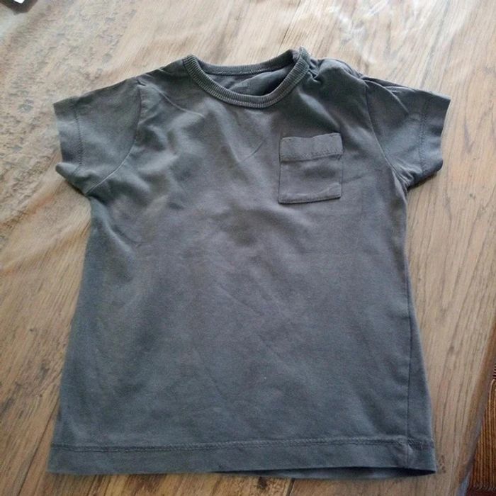 tee shirt marron kiabi