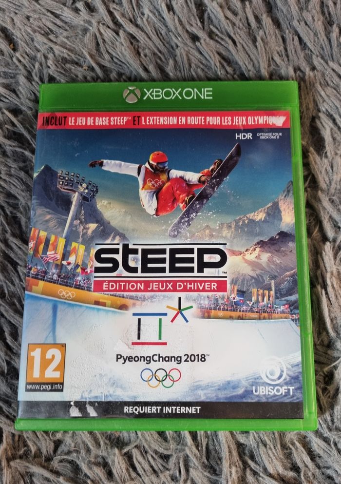 Boîte vide de jeu Steep