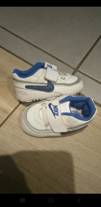 Baskets bébé nike air max 18,5
