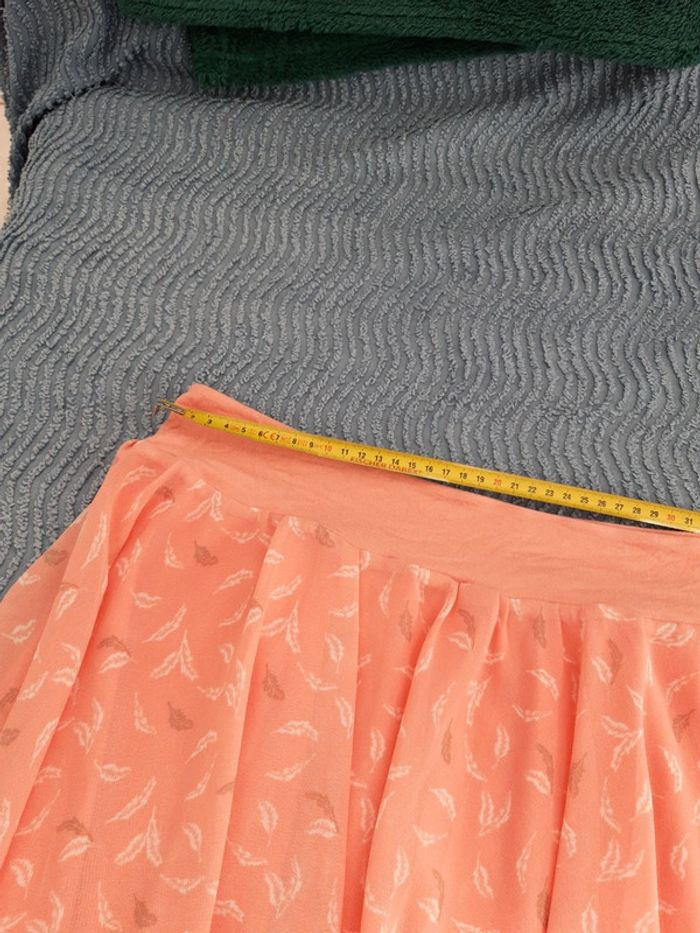 Jupe voile abricot 44 - photo numéro 7